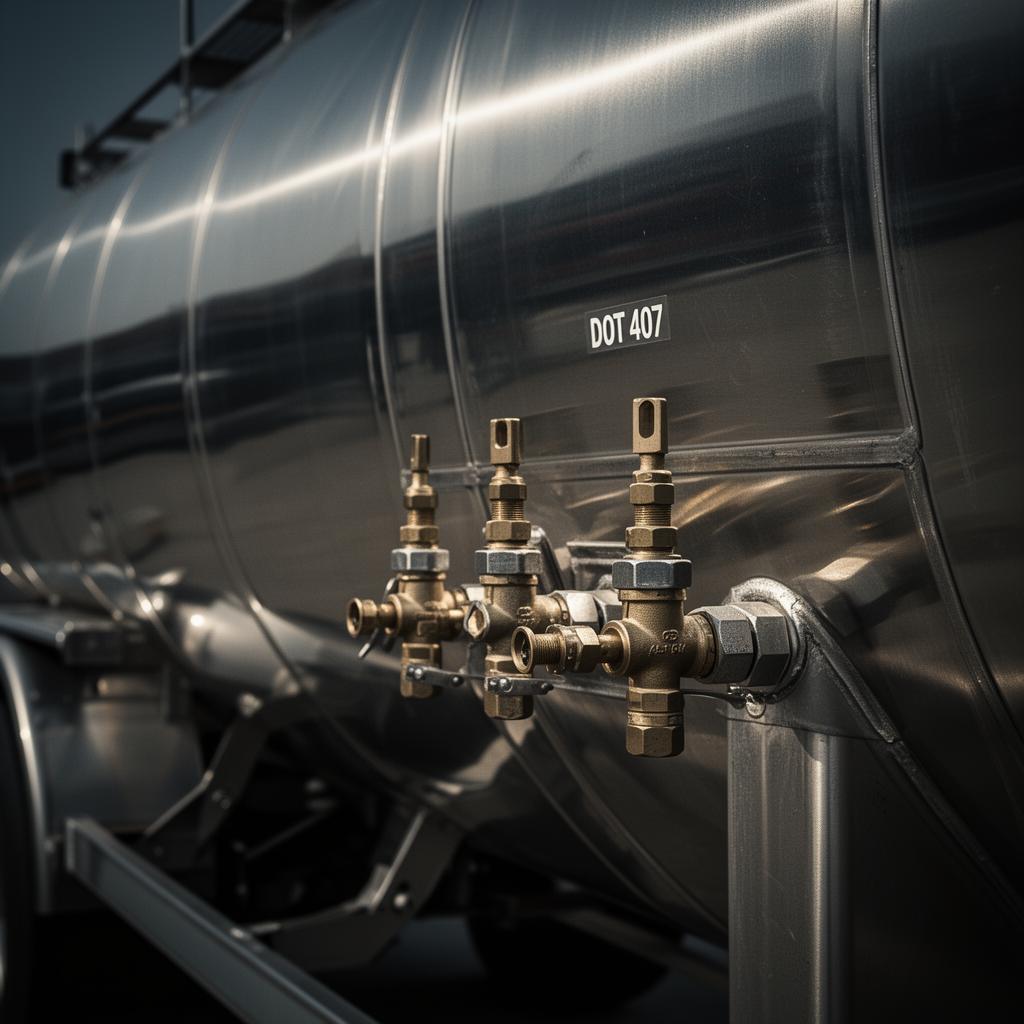 DOT-compliant tank trailer